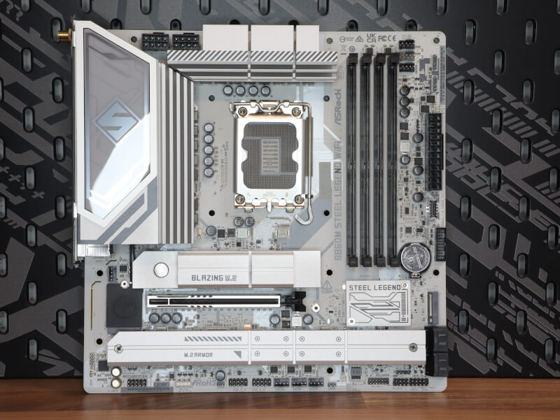 ASRock B860M Steel Legend WiFi PCIe 5.0 DDR5 motherboard Intel Core Ultra.JPG
